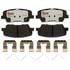EHT1916H by RAYBESTOS - Raybestos Element3 Hybrid Brake Pad Set