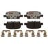 EHT1921H by RAYBESTOS - Raybestos Element3 Hybrid Brake Pad Set