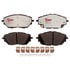 EHT2065H by RAYBESTOS - Raybestos Element3 Hybrid Brake Pad Set