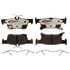 EHT2025H by RAYBESTOS - Raybestos Element3 Hybrid Brake Pad Set