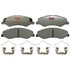 EHT2089H by RAYBESTOS - Raybestos Element3 Hybrid Brake Pad Set