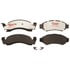 EHT375H by RAYBESTOS - Raybestos Element3 Hybrid Brake Pad Set