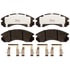 EHT723H by RAYBESTOS - Raybestos Element3 Hybrid Brake Pad Set