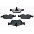 EHT781 by RAYBESTOS - Raybestos Element3 Hybrid Brake Pad Set