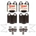 EHT771H by RAYBESTOS - Raybestos Element3 Hybrid Brake Pad Set