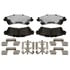 EHT792H by RAYBESTOS - Raybestos Element3 Hybrid Brake Pad Set