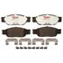 EHT805H by RAYBESTOS - Raybestos Element3 Hybrid Brake Pad Set