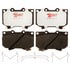EHT812H by RAYBESTOS - Raybestos Element3 Hybrid Brake Pad Set