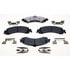 EHT834H by RAYBESTOS - Raybestos Element3 Hybrid Brake Pad Set