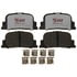 EHT835H by RAYBESTOS - Raybestos Element3 Hybrid Brake Pad Set