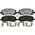 EHT866H by RAYBESTOS - Raybestos Element3 Hybrid Brake Pad Set