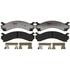 EHT909H by RAYBESTOS - Raybestos Element3 Hybrid Brake Pad Set