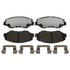 EHT914H by RAYBESTOS - Raybestos Element3 Hybrid Brake Pad Set