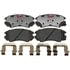EHT924H by RAYBESTOS - Raybestos Element3 Hybrid Brake Pad Set