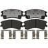 EHT957H by RAYBESTOS - Raybestos Element3 Hybrid Brake Pad Set