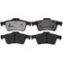 EHT973 by RAYBESTOS - Raybestos Element3 Hybrid Brake Pad Set