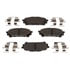 MGD1004CH by RAYBESTOS - Raybestos R-Line Ceramic Brake Pad Set