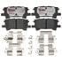 EHT996H by RAYBESTOS - Raybestos Element3 Hybrid Brake Pad Set