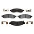 MGD1015CH by RAYBESTOS - Raybestos R-Line Ceramic Brake Pad Set