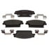 MGD1020CH by RAYBESTOS - Raybestos R-Line Ceramic Brake Pad Set