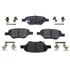 MGD1033CH by RAYBESTOS - Raybestos R-Line Ceramic Brake Pad Set
