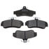 MGD1048C by RAYBESTOS - Raybestos R-Line Ceramic Brake Pad Set