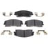 MGD1056CH by RAYBESTOS - Raybestos R-Line Ceramic Brake Pad Set