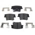 MGD1057ACH by RAYBESTOS - Raybestos R-Line Ceramic Brake Pad Set