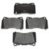 Raybestos MGD1050M Disc Brake Pad Set Raybestos R-Line Metallic Brake Pad Set