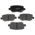 MGD1090C by RAYBESTOS - Raybestos R-Line Ceramic Brake Pad Set