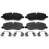 MGD1098MH by RAYBESTOS - Raybestos R-Line Metallic Brake Pad Set