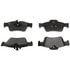 MGD1122M by RAYBESTOS - Raybestos R-Line Metallic Brake Pad Set