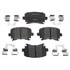 MGD1108CH by RAYBESTOS - Raybestos R-Line Ceramic Brake Pad Set