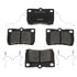 MGD1113CH by RAYBESTOS - Raybestos R-Line Ceramic Brake Pad Set