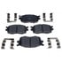 Raybestos MGD1156CH Disc Brake Pad Set Raybestos R-Line Ceramic Brake Pad Set
