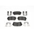 MGD1157CH by RAYBESTOS - Raybestos R-Line Ceramic Brake Pad Set