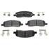 Raybestos MGD1172CH Disc Brake Pad Set Raybestos R-Line Ceramic Brake Pad Set