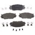 MGD1178MH by RAYBESTOS - Raybestos R-Line Metallic Brake Pad Set