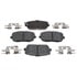 Raybestos MGD1180CH Disc Brake Pad Set Raybestos R-Line Ceramic Brake Pad Set