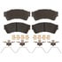 Raybestos MGD1164CH Disc Brake Pad Set Raybestos R-Line Ceramic Brake Pad Set