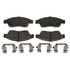MGD1195CH by RAYBESTOS - Raybestos R-Line Ceramic Brake Pad Set