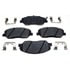 MGD1202CH by RAYBESTOS - Raybestos R-Line Ceramic Brake Pad Set