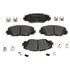 Raybestos MGD1211CH Disc Brake Pad Set Raybestos R-Line Ceramic Brake Pad Set