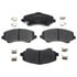 MGD1273CH by RAYBESTOS - Raybestos R-Line Ceramic Brake Pad Set