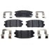Raybestos MGD1275CH Disc Brake Pad Set Raybestos R-Line Ceramic Brake Pad Set