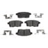 Raybestos MGD1259CH Disc Brake Pad Set Raybestos R-Line Ceramic Brake Pad Set