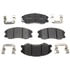 Raybestos MGD1264CH Disc Brake Pad Set Raybestos R-Line Ceramic Brake Pad Set