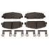 MGD1286CH by RAYBESTOS - Raybestos R-Line Ceramic Brake Pad Set