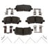 MGD1281CH by RAYBESTOS - Raybestos R-Line Ceramic Brake Pad Set