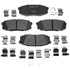 Raybestos MGD1304CH Disc Brake Pad Set Raybestos R-Line Ceramic Brake Pad Set